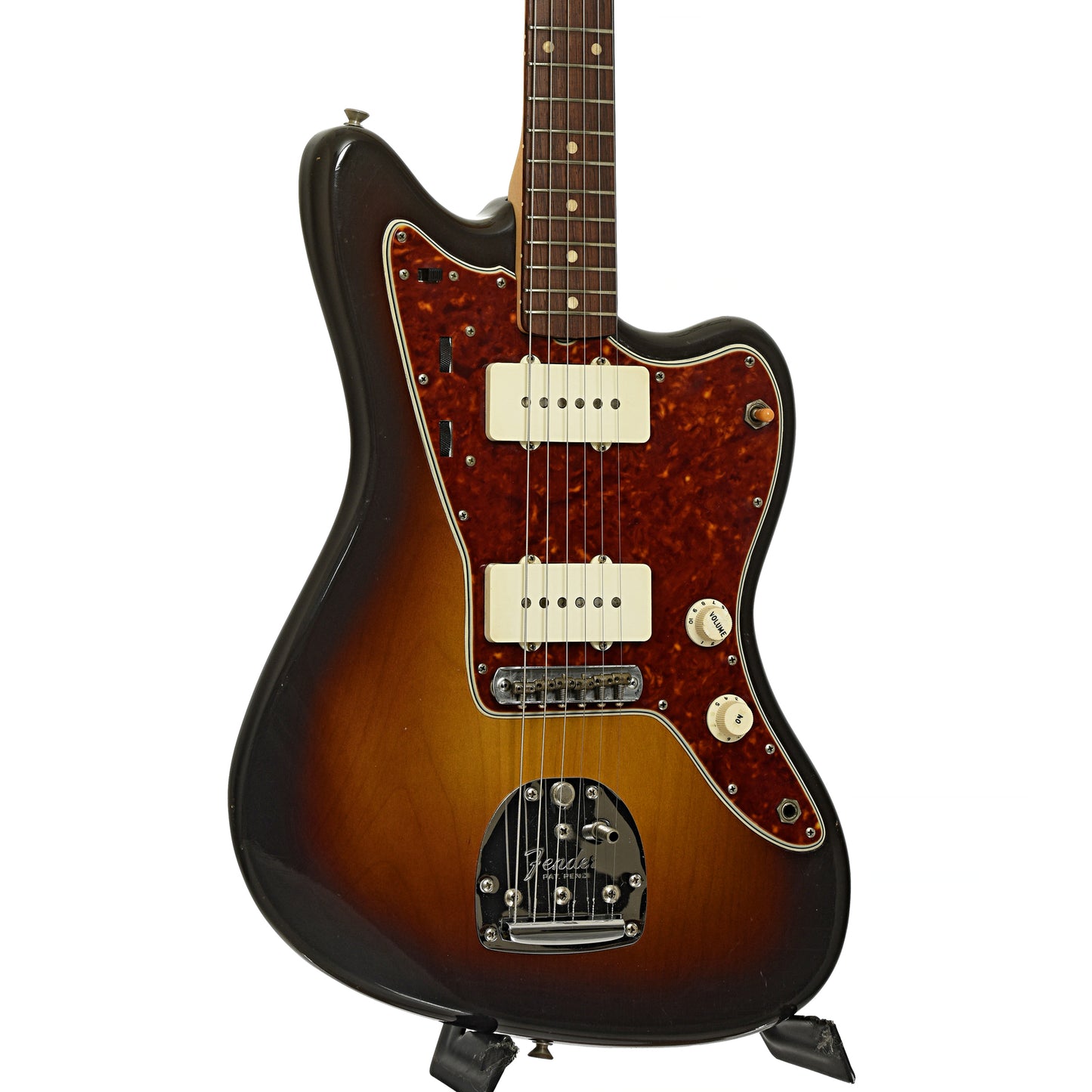 Front and side of Fender Jazzmaster Electric Guitar