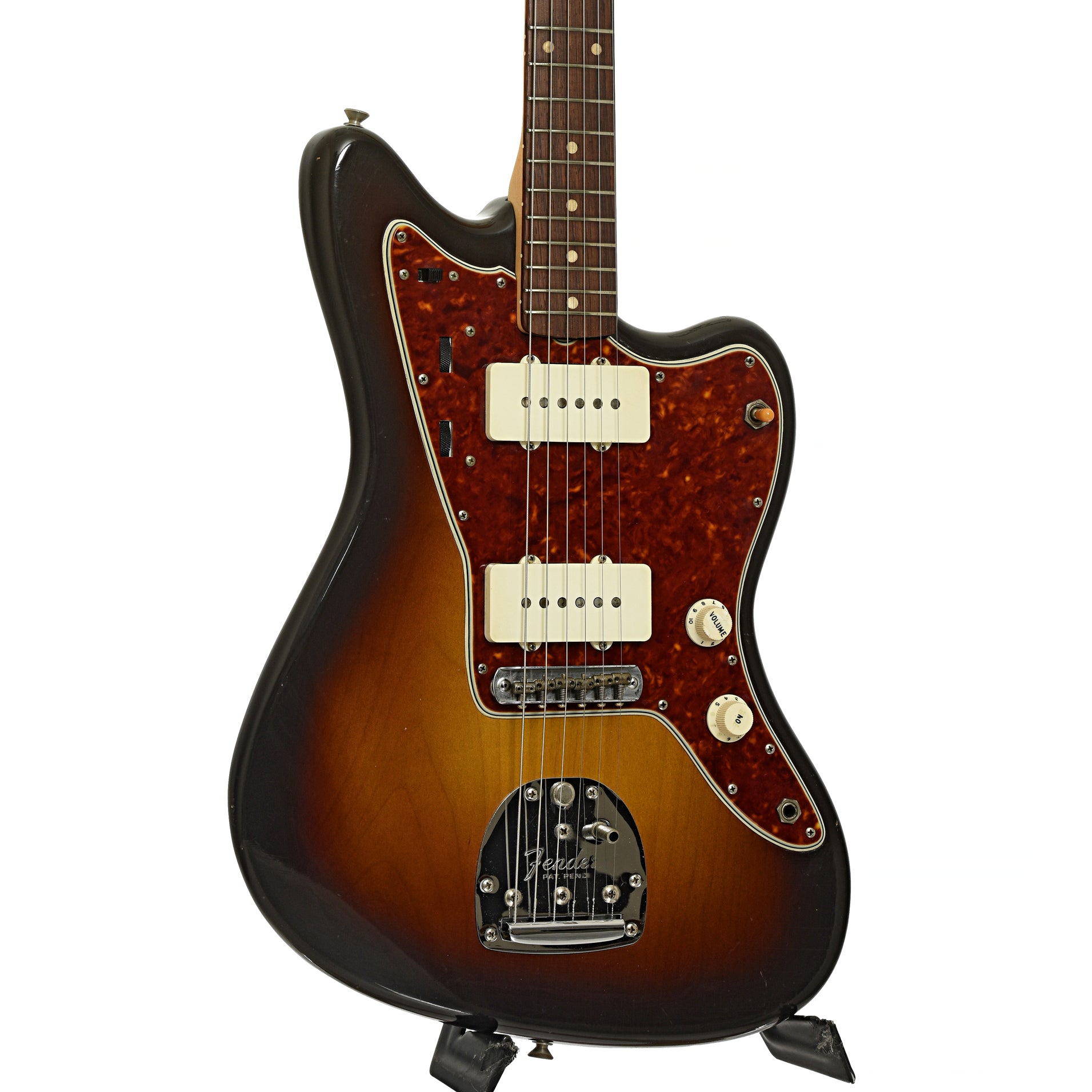 Front and side of Fender Jazzmaster Electric Guitar
