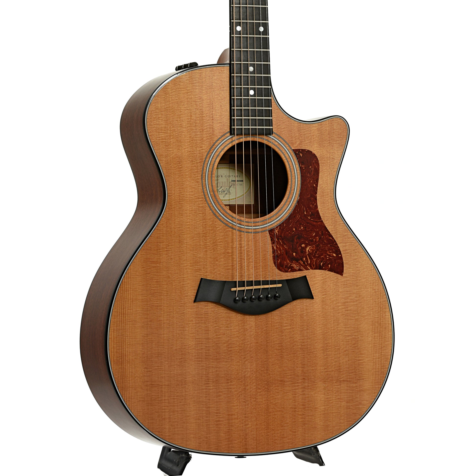 Front and side of Taylor 314CE Acoustic-Electric Guitar 