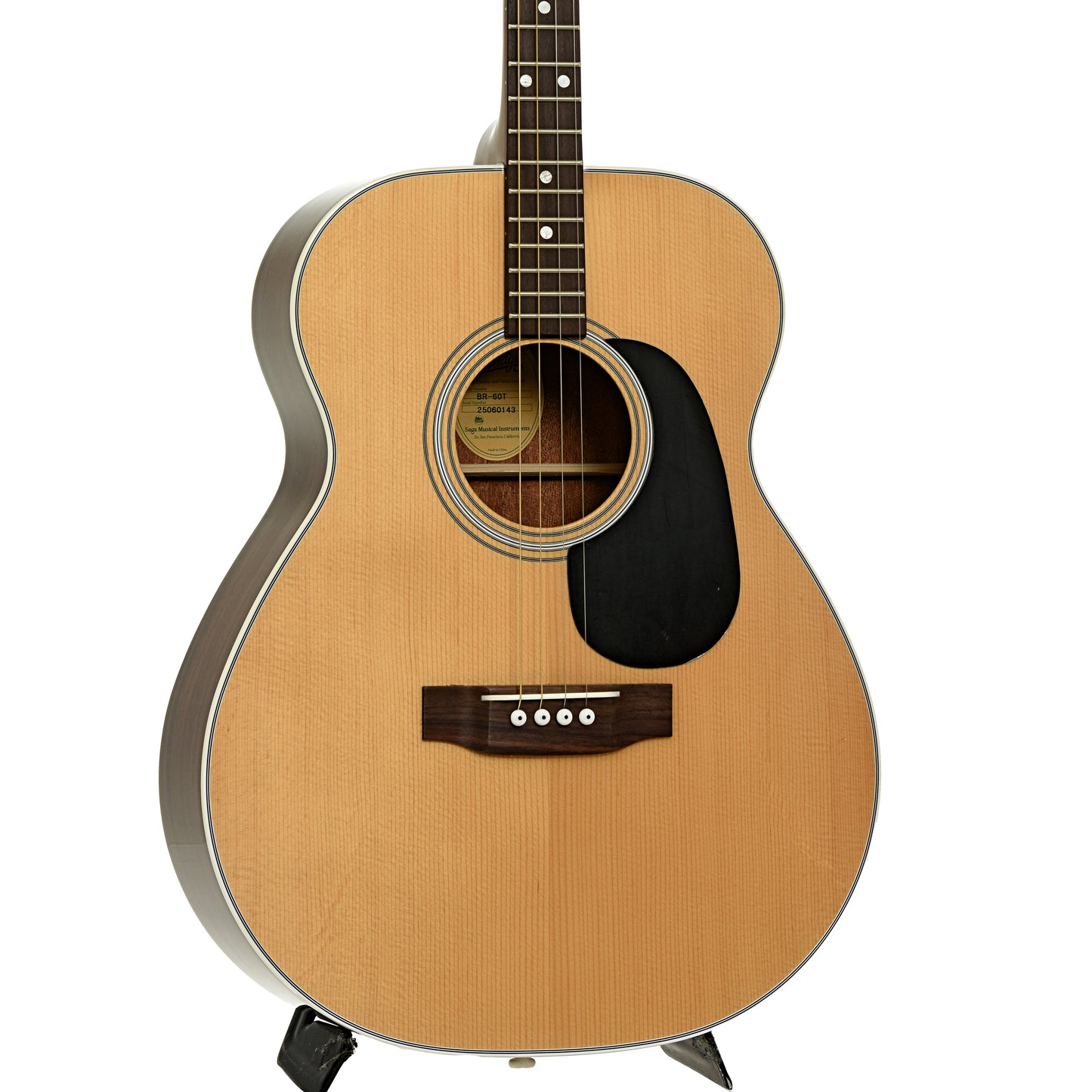 Front and side of Blueridge Contemporary Series BR-60T Tenor Guitar