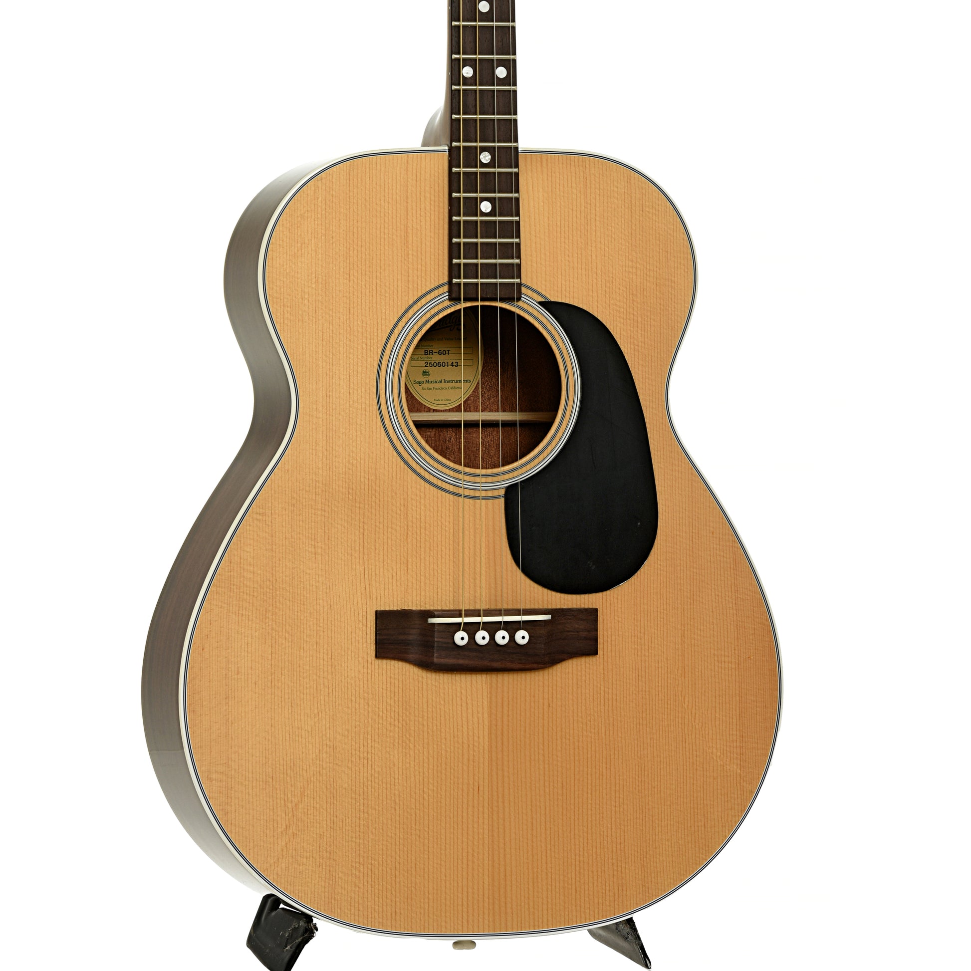 Front and side of Blueridge Contemporary Series BR-60T Tenor Guitar