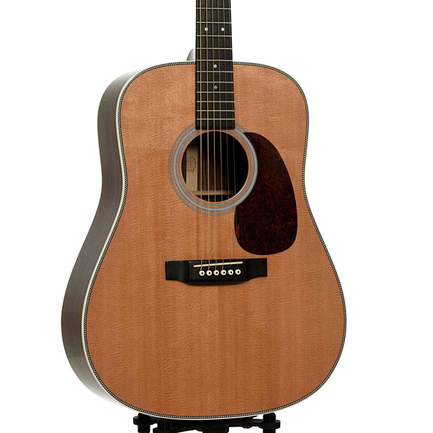 Front and side of Martin HD-28 Acoustic Guitar