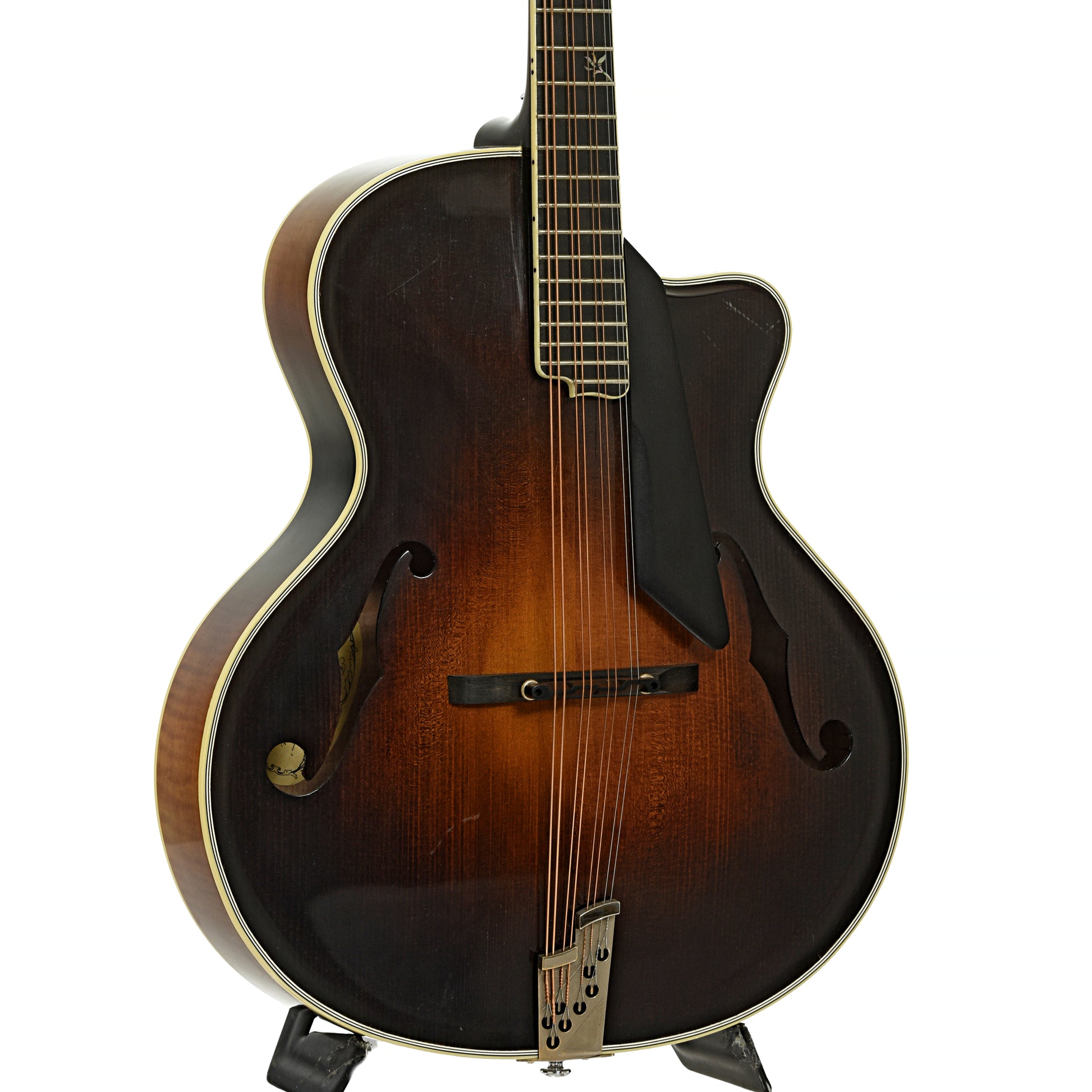 Front and side of Randy Wood Octave Mandolin 