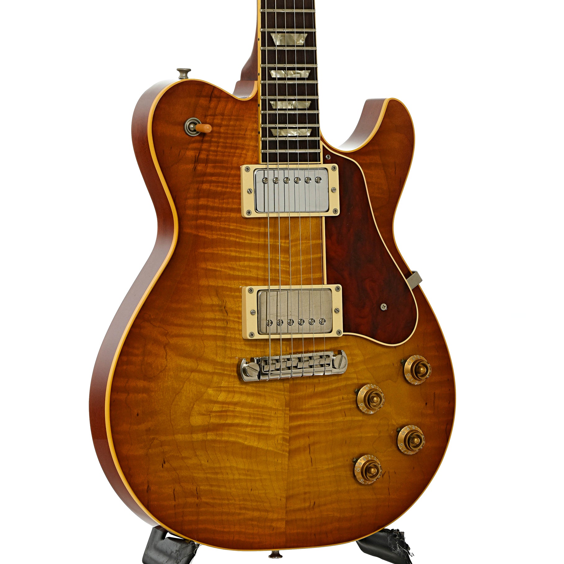 Front and side of Johan Gustavsson Bluesmaster Custom '59 Electric Guitar