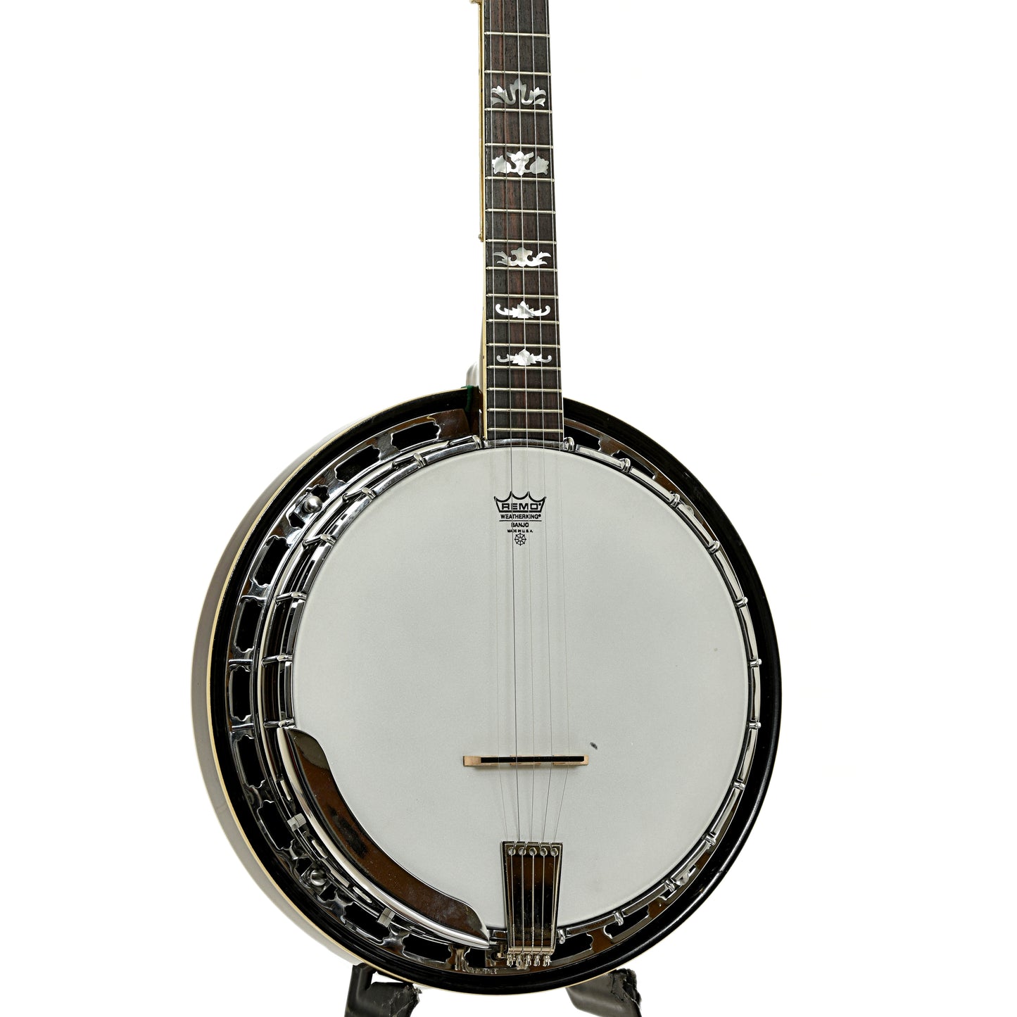 Front and side of GTR 5-String Resonator Banjo