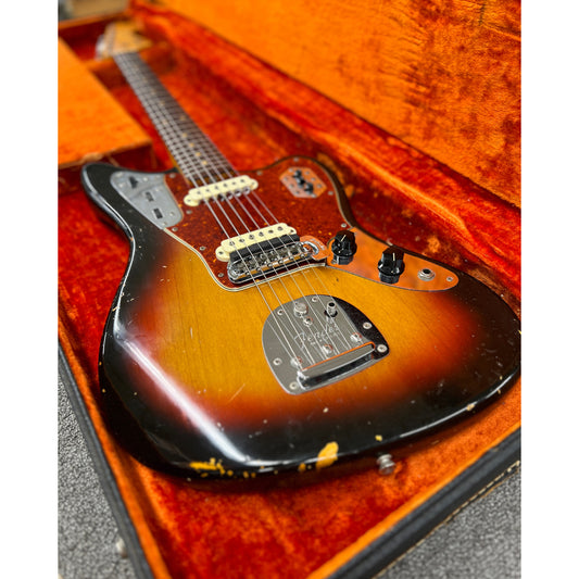 Showroom photo of Fender Jaguar Electric Guitar (1964)