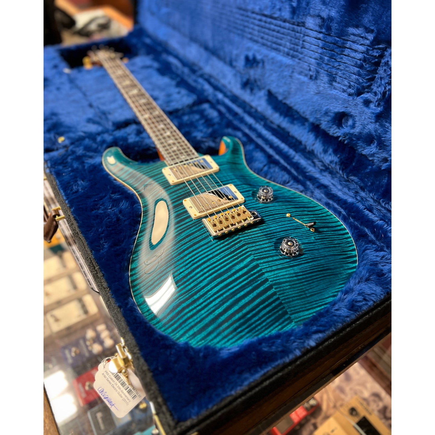Showroom photo of PRS Custom 24 30th Anniversary Artist Series Electric Guitar (2015)