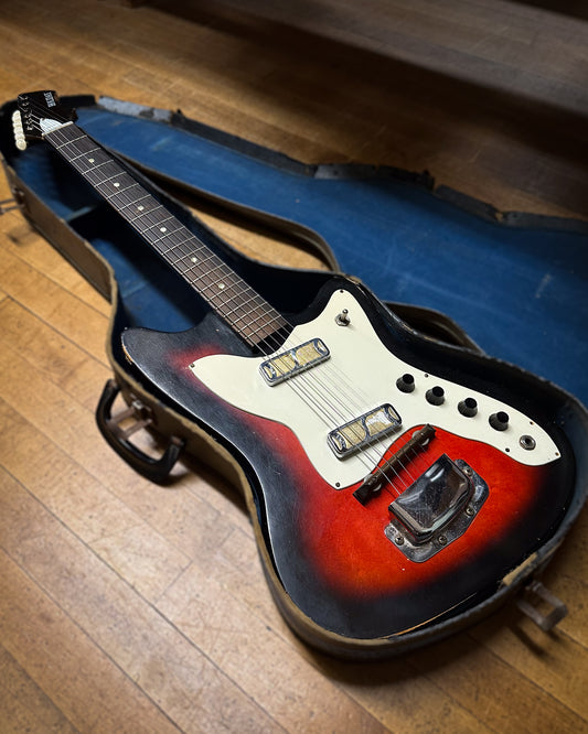 Showroom photo of Holiday Bobkat Electric Guitar (1960's)