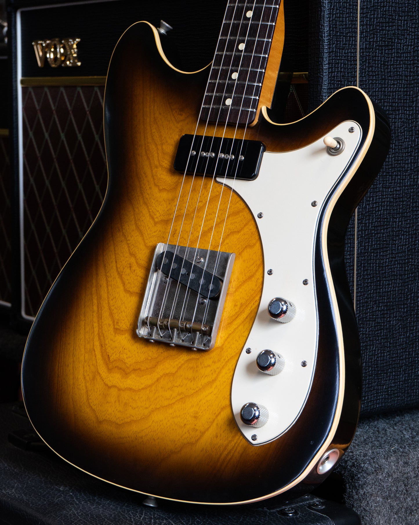 Showroom photo of Lentz HSL Brazilian Electric Guitar (2008)