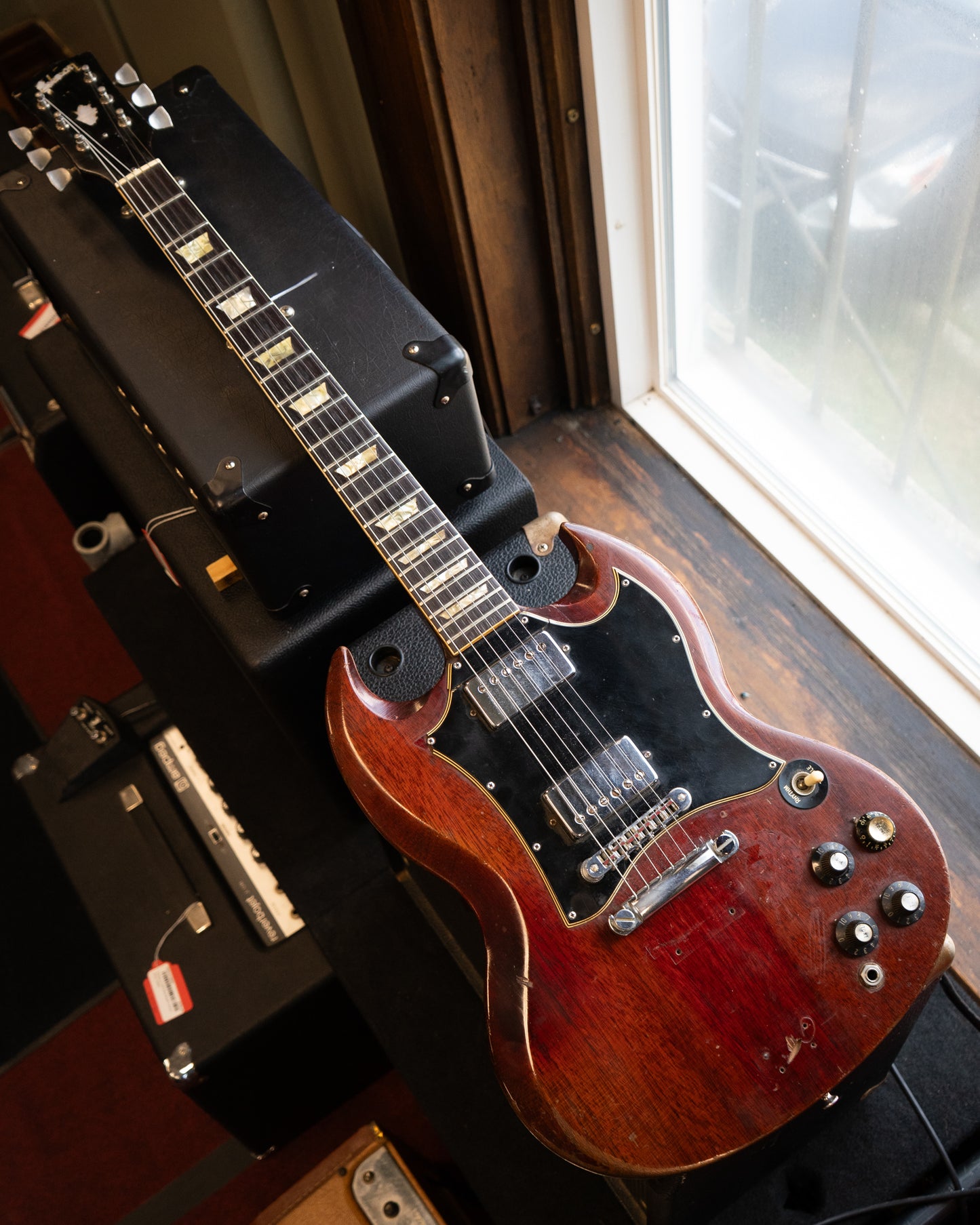 Showroom photo of Gibson SG Standard Electric Guitar (1969)