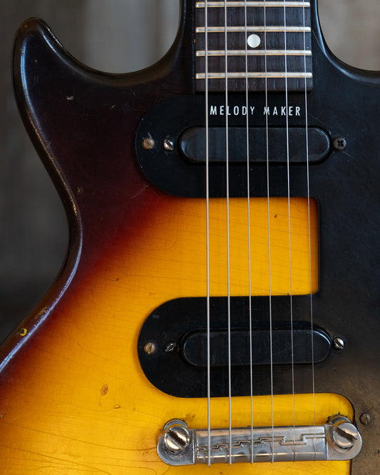 Showroom photo of Gibson Melody Maker D Electric Guitar (1963)