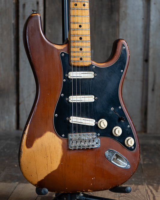 Showroom photo of Fender Stratocaster Electric Guitar (1973)