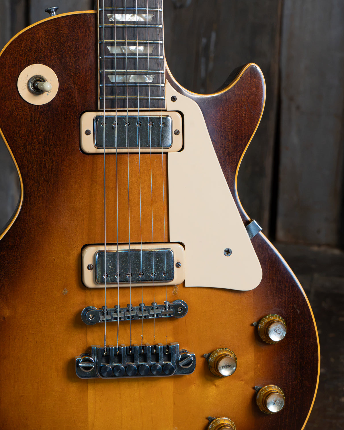 Showroom photo of Gibson Les Paul Deluxe Electric Guitar (1974)