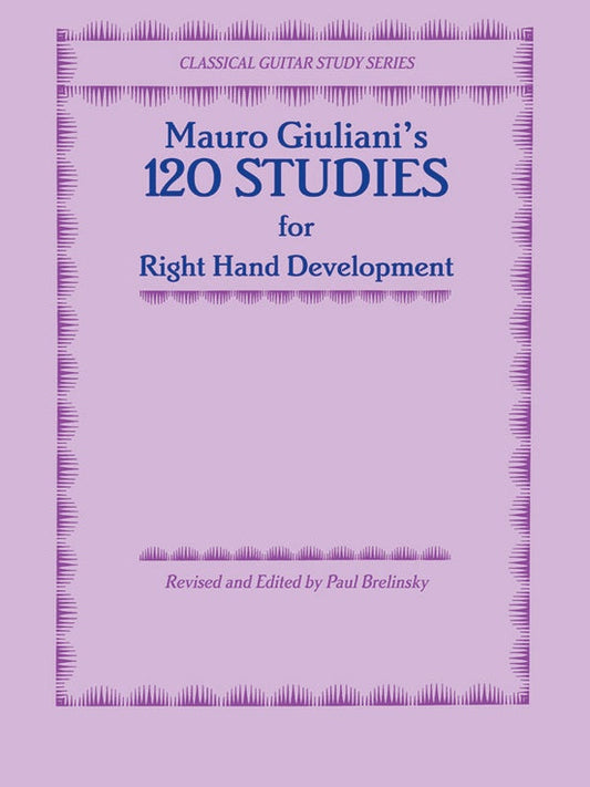 Image 1 of Mauro Giuliani's 120 Studies for Right Hand Development - SKU# 05-193 : Product Type Media : Elderly Instruments