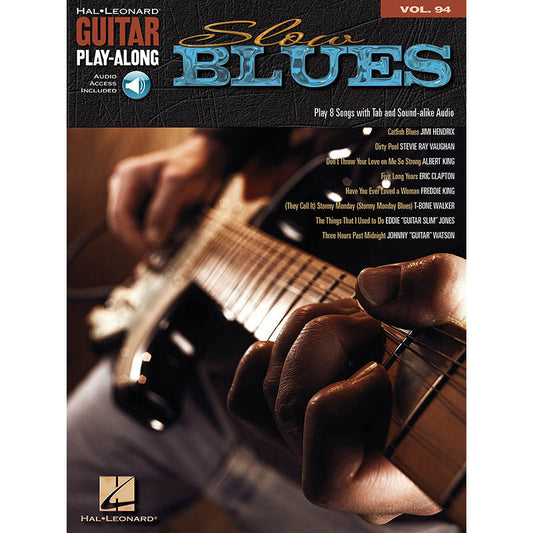 Image 1 of Slow Blues - Guitar Play-Along, Vol. 94 - SKU# 49-700508 : Product Type Media : Elderly Instruments