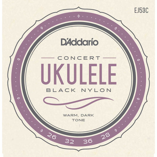 Image 3 of D'Addario EJ53C Pro-Arte Rectified Black Nylon Concert Ukulele Strings Concert Uke Set - SKU# J53 : Product Type Strings : Elderly Instruments