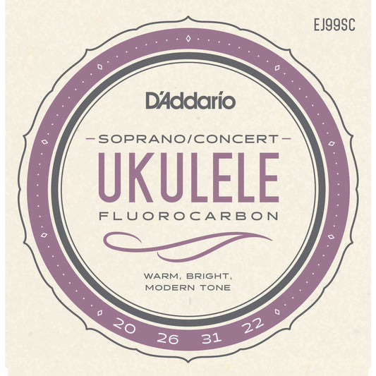 Image 2 of D'Addario EJ99SC Pro-Arte Carbon Fluorocarbon Soprano / Concert Ukulele Strings - SKU# EJ99SC : Product Type Strings : Elderly Instruments