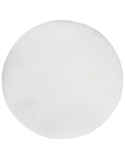 Front of Unmounted Banjo Head, White Calf Skin, 16-1/2"