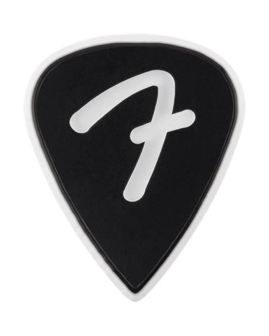 Image 1 of Fender F Grip 351 Picks, Black, 3-Pack - SKU# FG351B : Product Type Accessories & Parts : Elderly Instruments