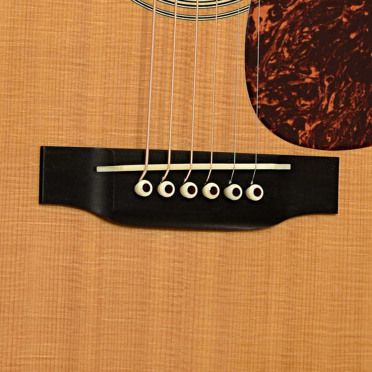 Bridge of Martin HD-28LSV Acoustic Guitar