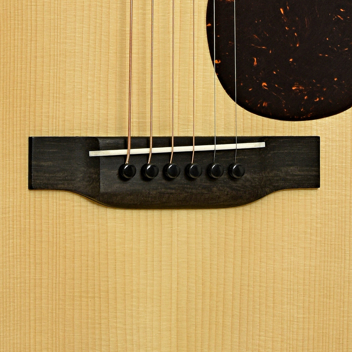Bridge of Martin Custom Shop 000-18 Authentic, Sinker Mahogany, Acoustic Guitar 