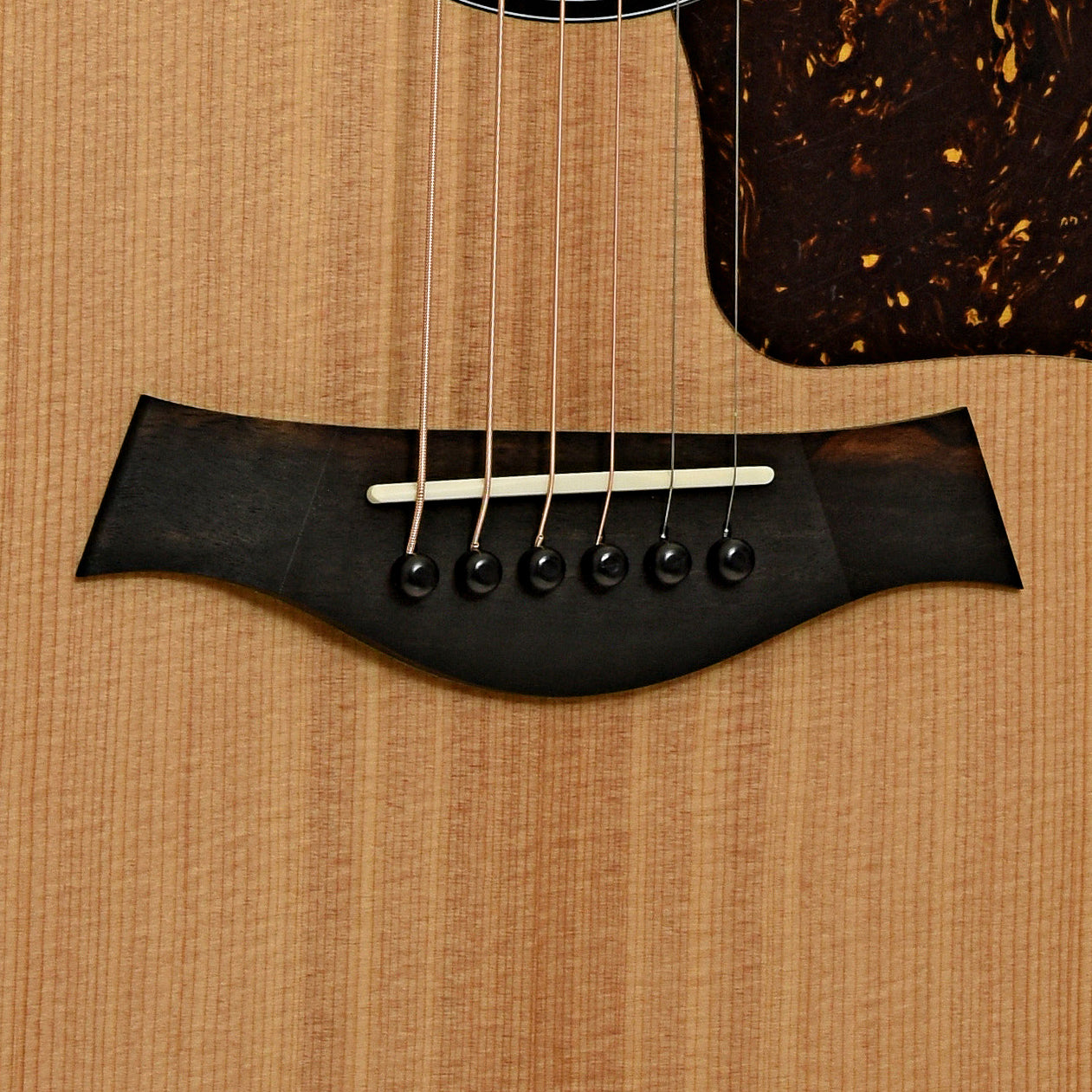 Bridge of Taylor 14ce Acoustic Guitar & Gigbag