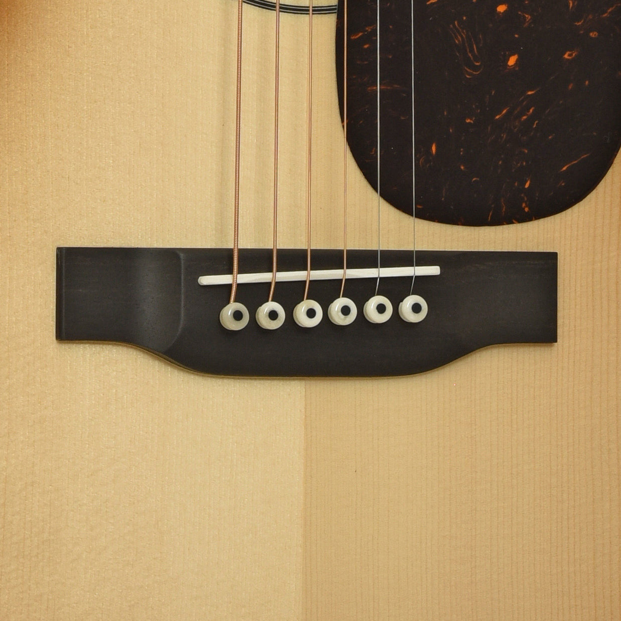 Bridge of Martin OM-35 Inception Acoustic Guitar 