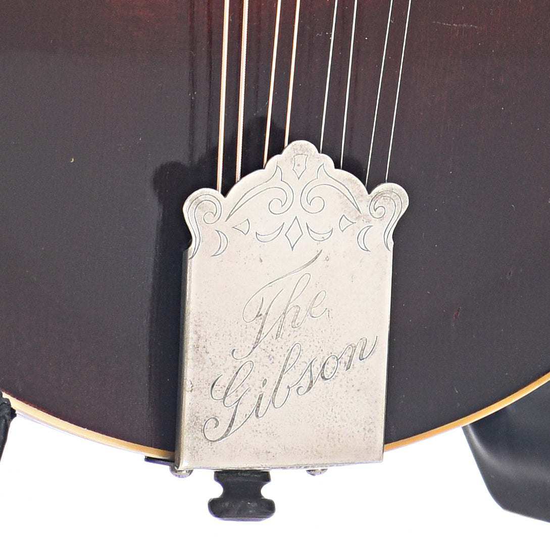 tailpiece of Gibson F-4 Mandolin