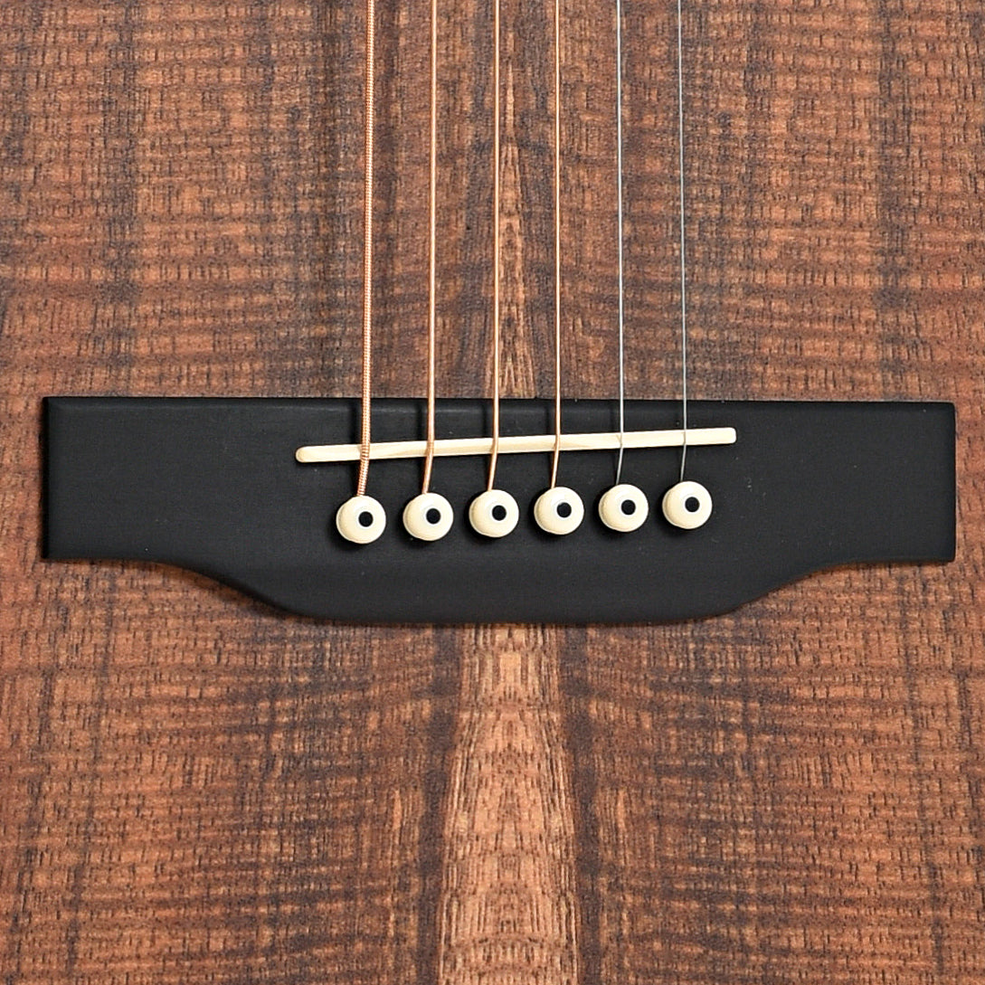 Bridge of Martin D-X1E Koa Acoustic Guitar 