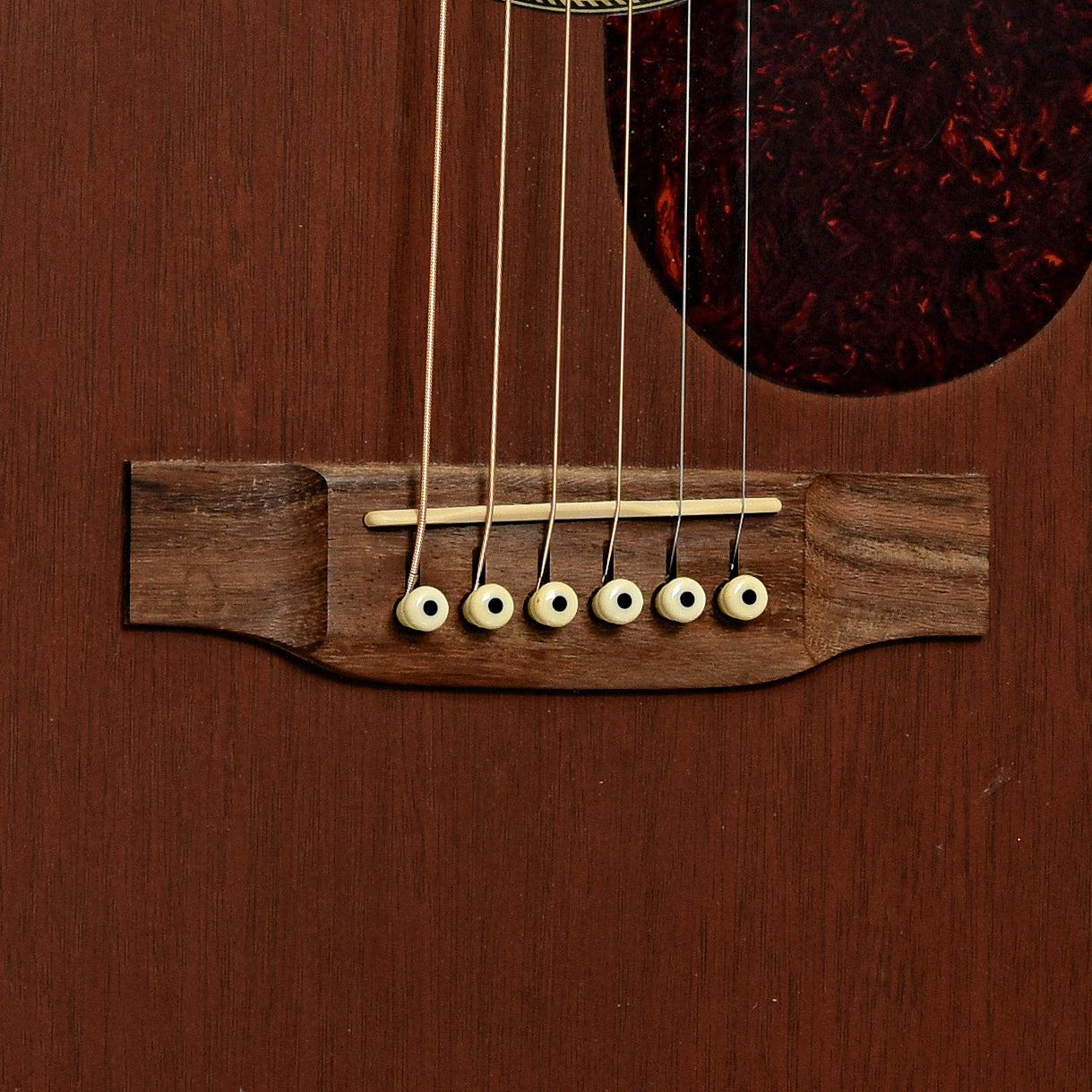 Bridge of Martin OM-15 Acoustic Guitar 