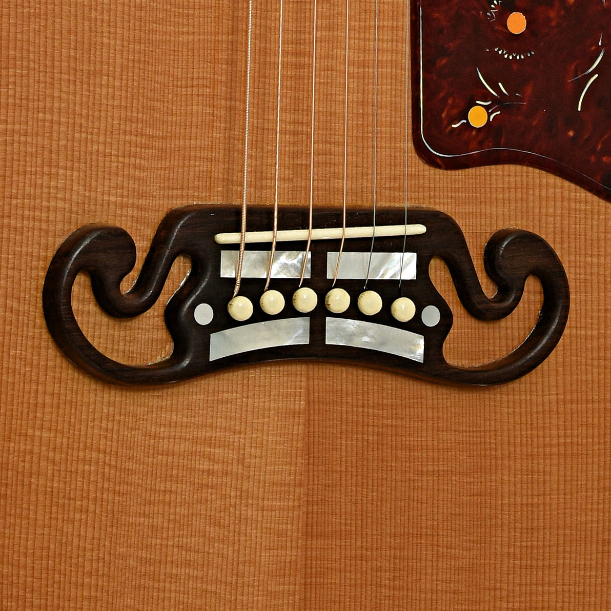 Bridge of Gibson SJ-200 TRI Rosewood