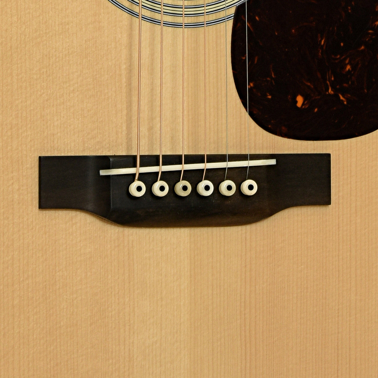 Bridge of Martin Custom Shop D-28 Authentic 1937 Guitar