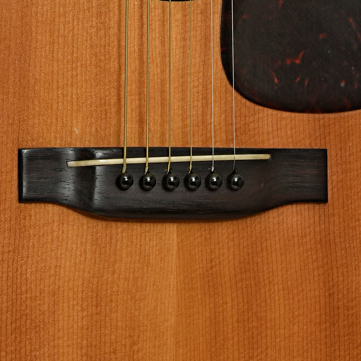 bridge of Martin D-18 Acoustic Guitar 