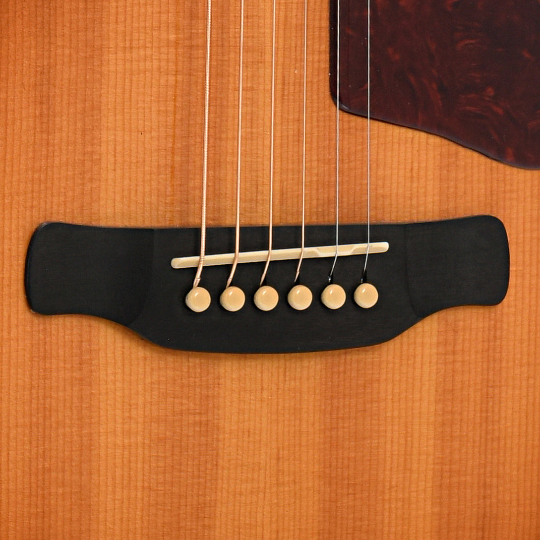 Bridge of Gibson Parlor Rosewood AG Acoustic Guitar 