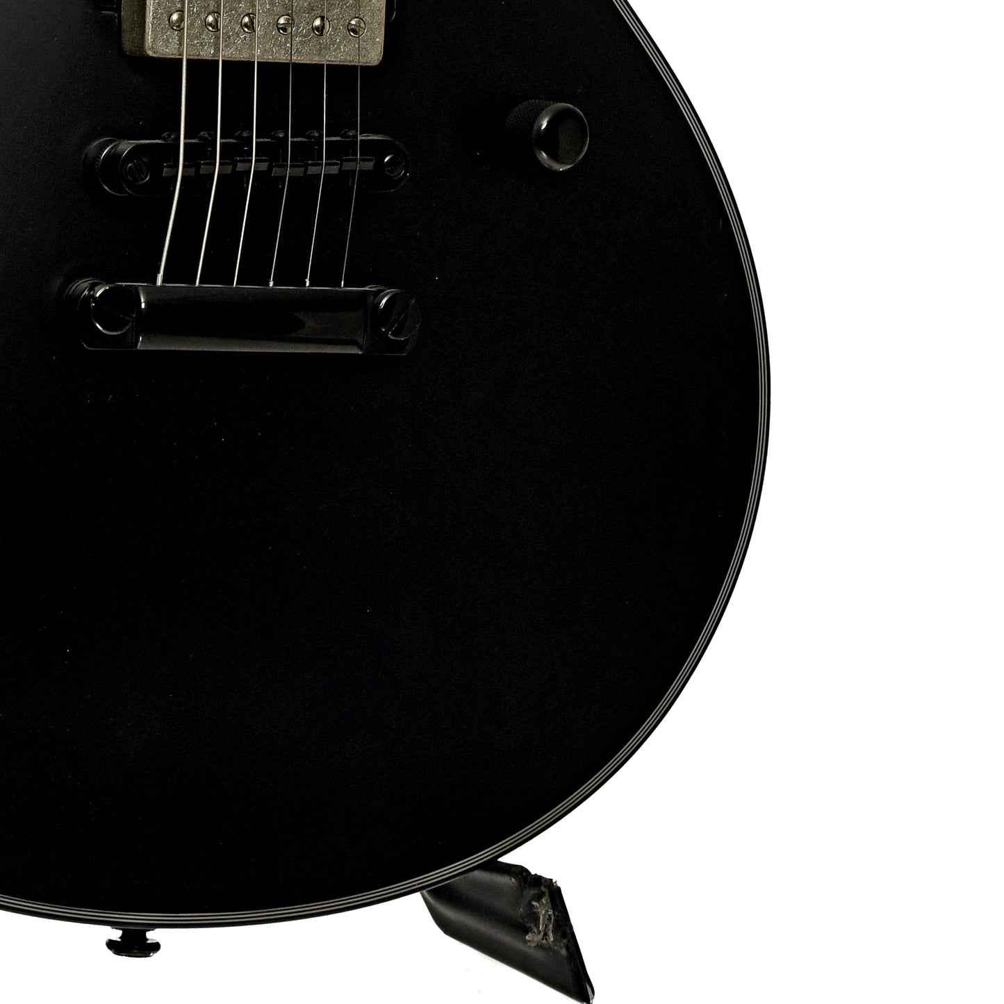 Bridge and controls of ESP LTD EC-201 Electric Guitar