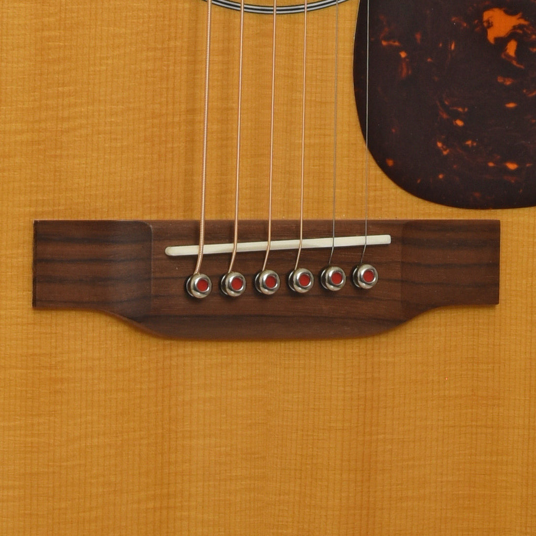 Bridge of Martin M-36 Acoustic-Electric Guitar