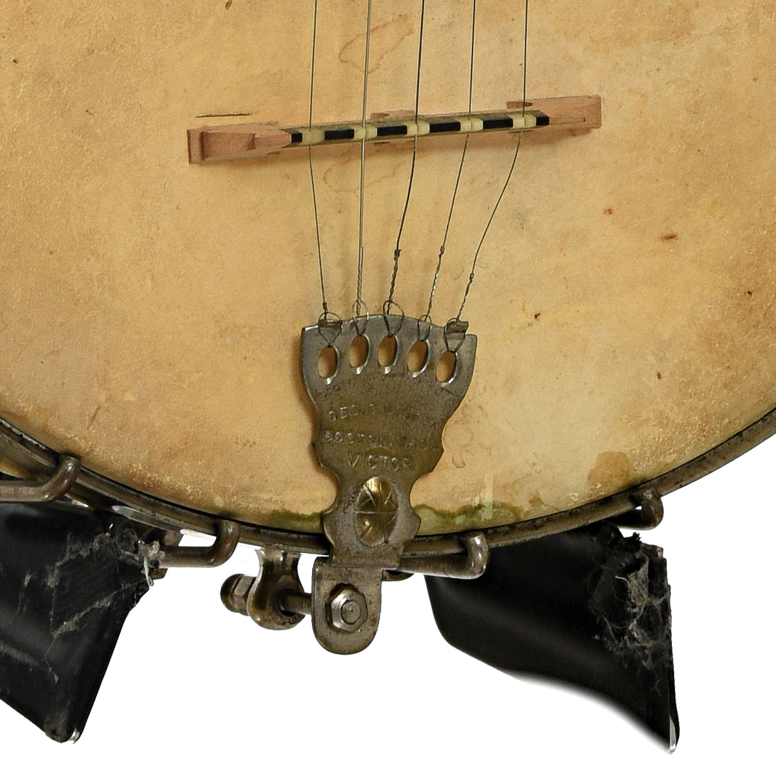 Bridge of Geo. C. Dobson Victor Gem Openback Banjo 
