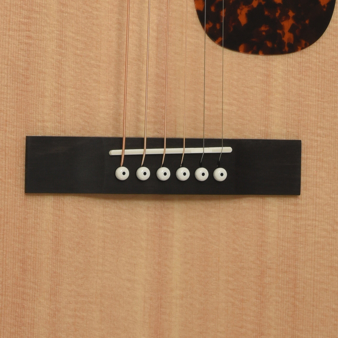 Bridge of Larrivee 00-44RE Legacy Series Acoustic-Electric Guitar