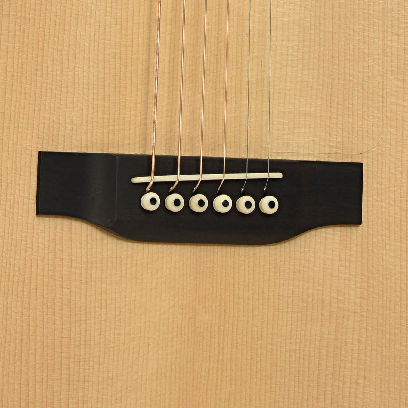 Bridge of Cirrus Walnut C Parlor Acoustic Guitar  