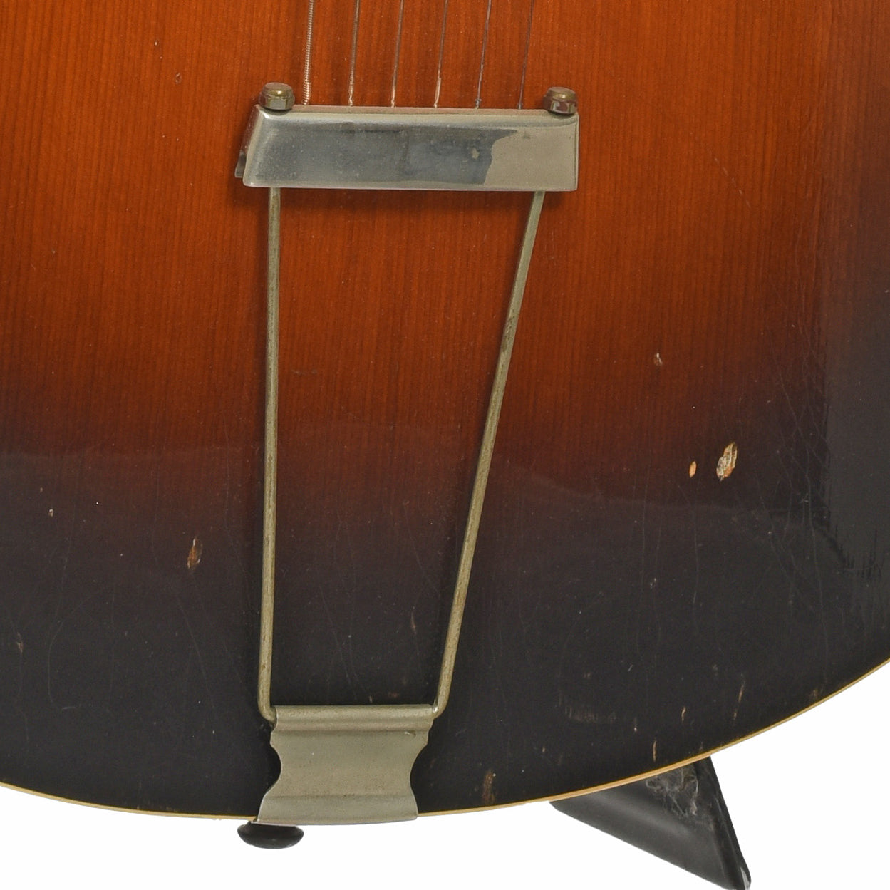 Tailpiece of Kalamazoo KG-22 Archtop Acoustic Guitar