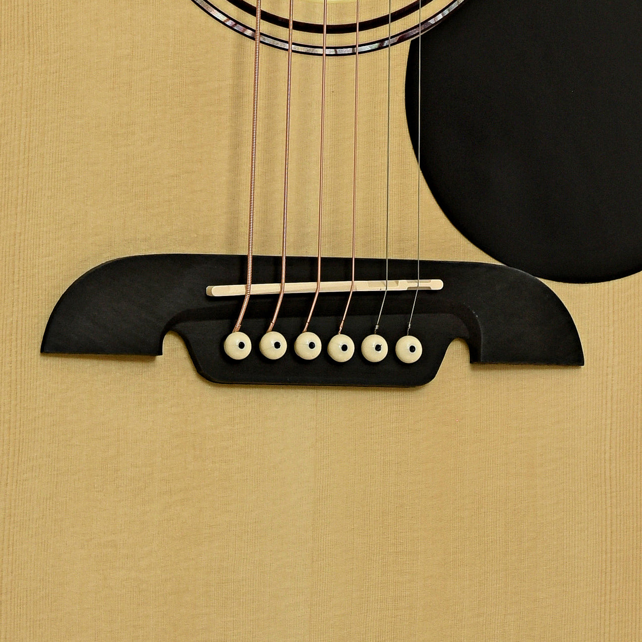 Bridge of Alvarez Regent Series RF26 Folk/OM Acoustic Guitar