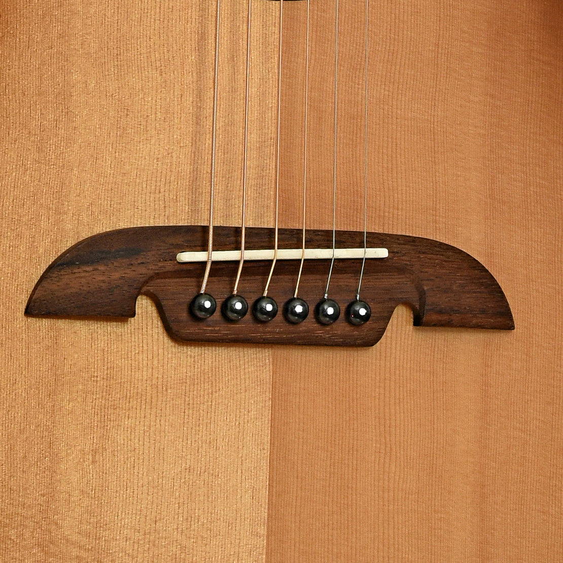 Bridge of Alvarez AGE910CE Artist Elite Acoustic-Electric Guitar