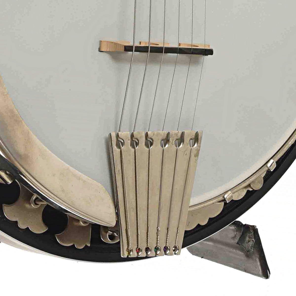 Tailpiece of Deering Boston 6 Banjo-Guitar