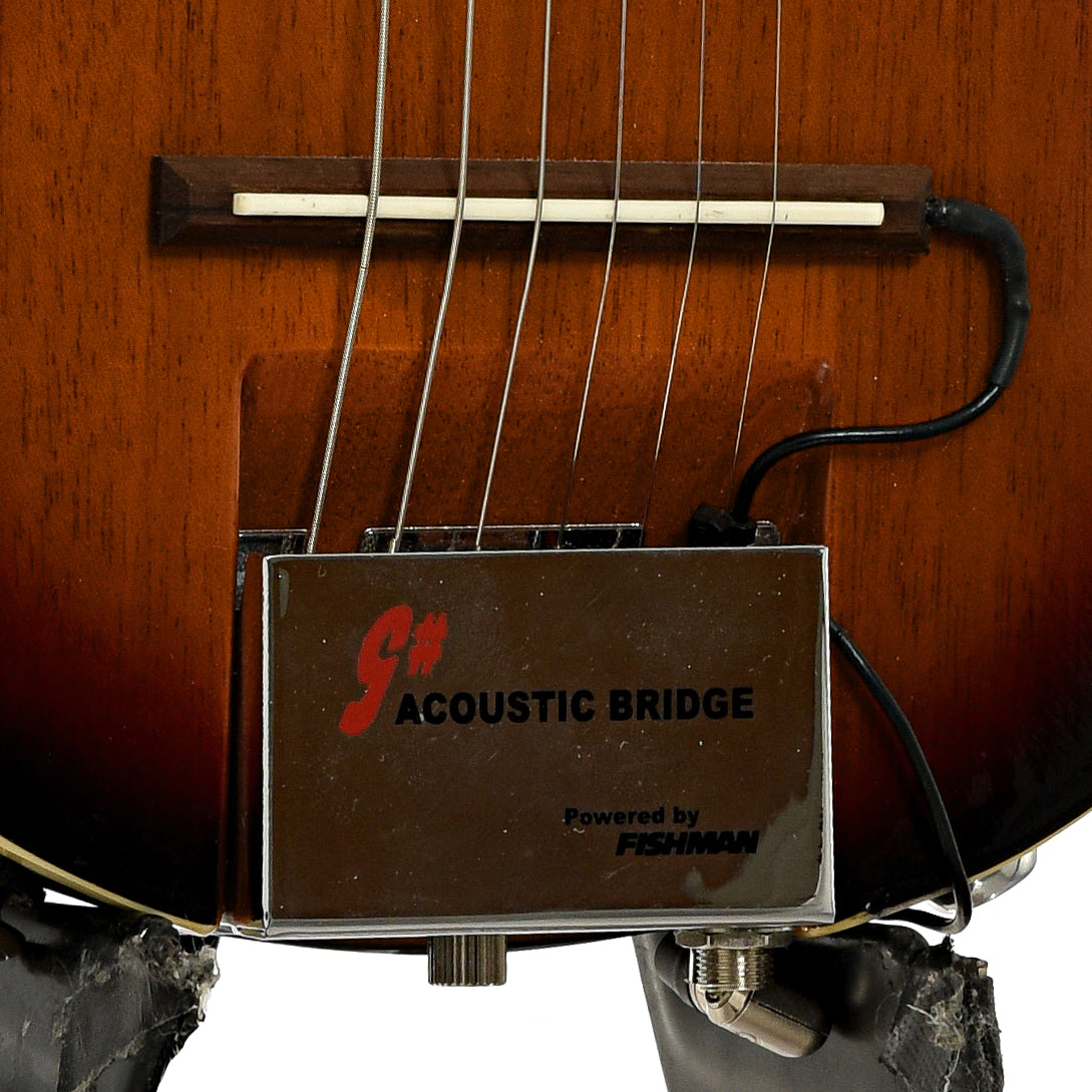 Bridge of G# OF-1 Travel Electric Guitar
