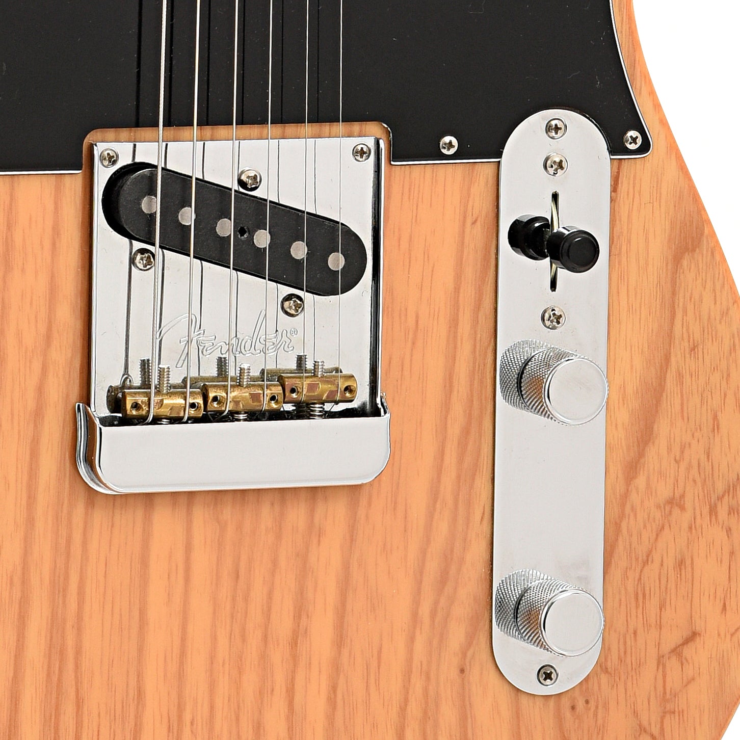 pickup and controls of Fender American Pro Telecaster Electric Guitar