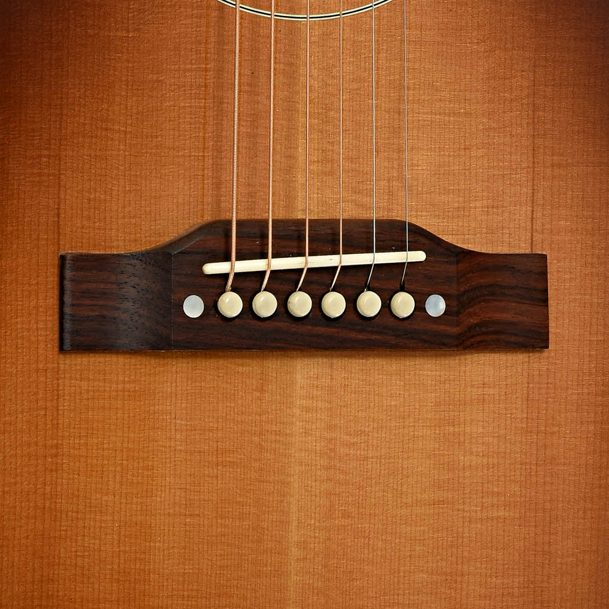 Bridge of Gibson Southern Jumbo Acoustic Guitar