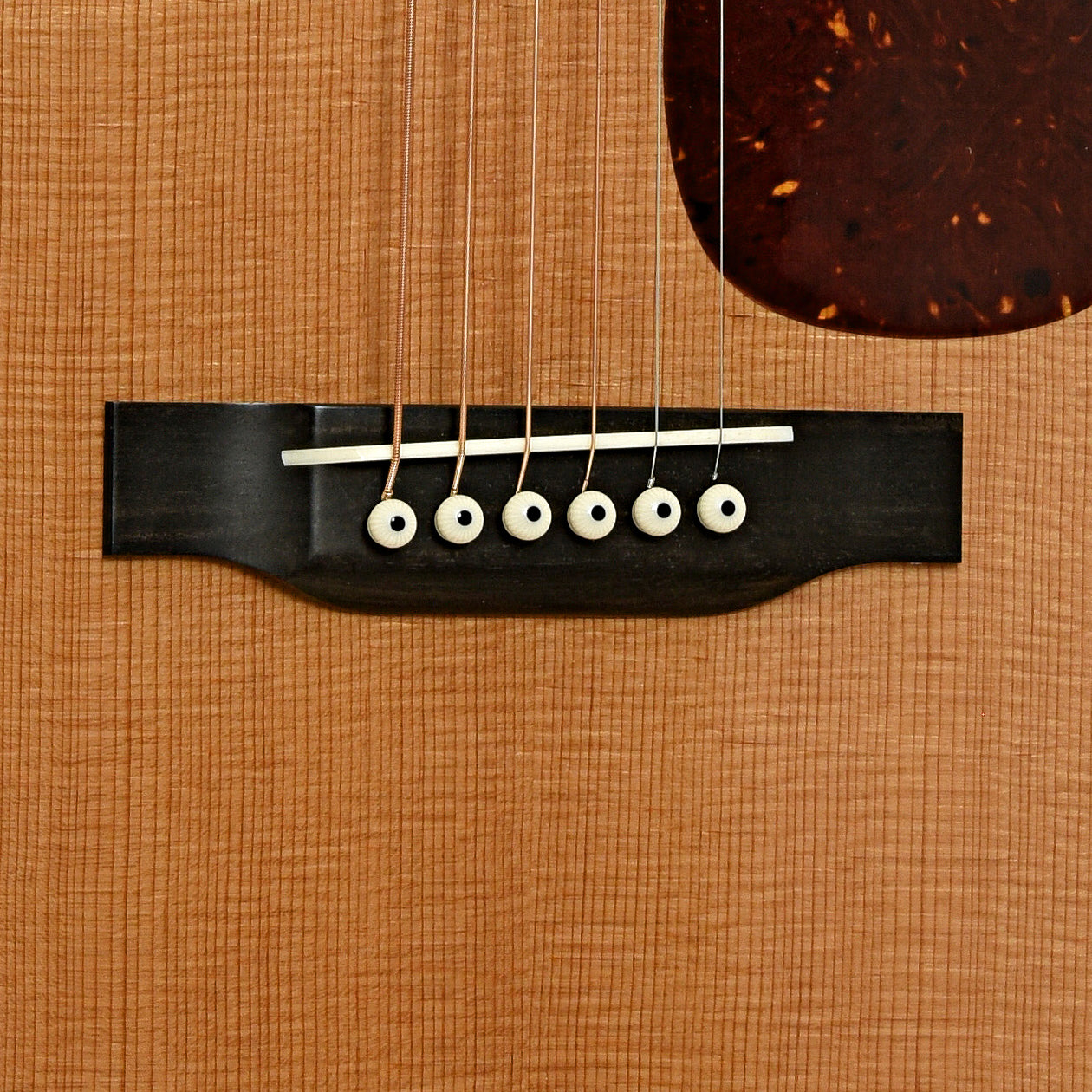 Bridge of Collings D2H Traditional Acoustic Guitar