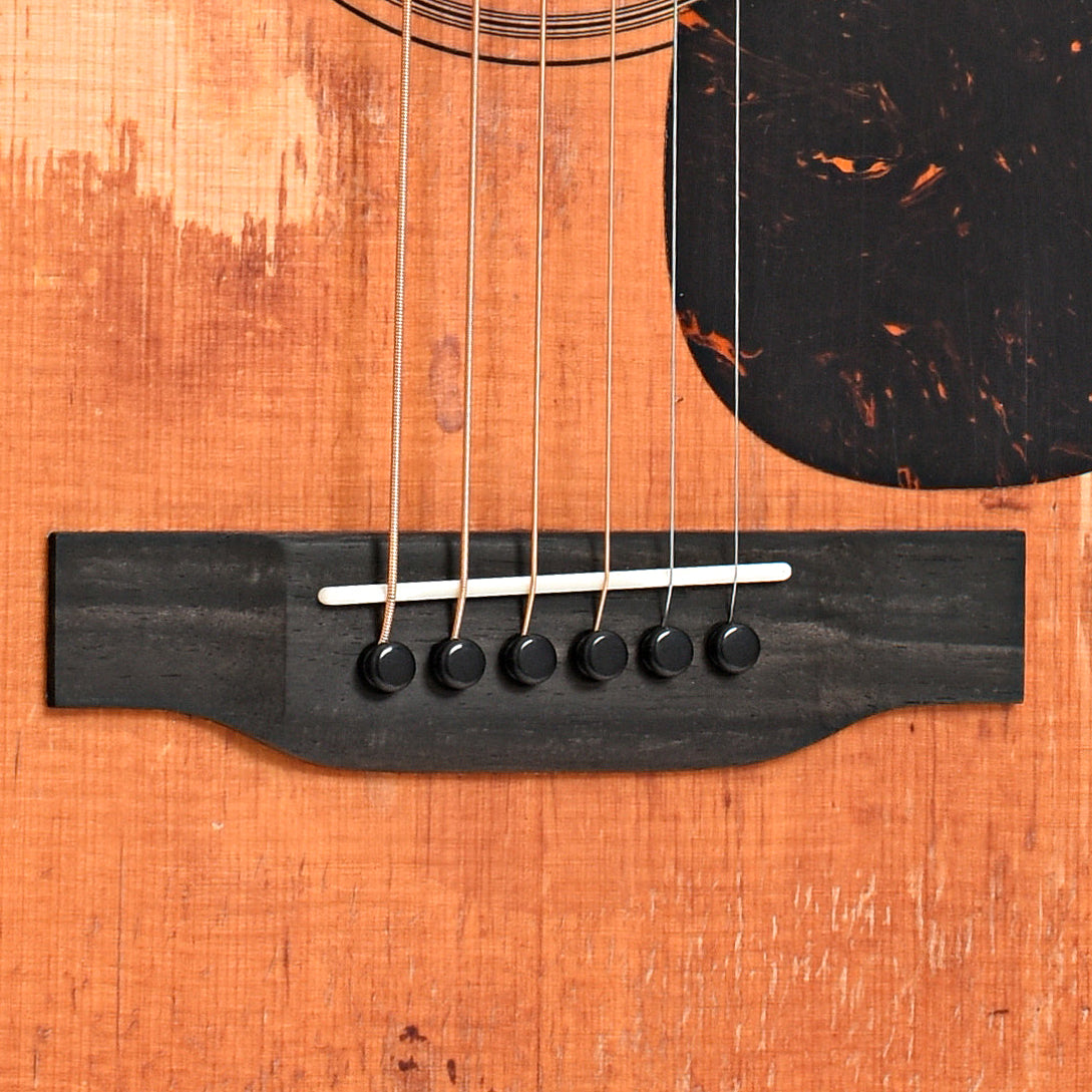 Bridge of Martin D-18 StreetLegend Acoustic Guitar