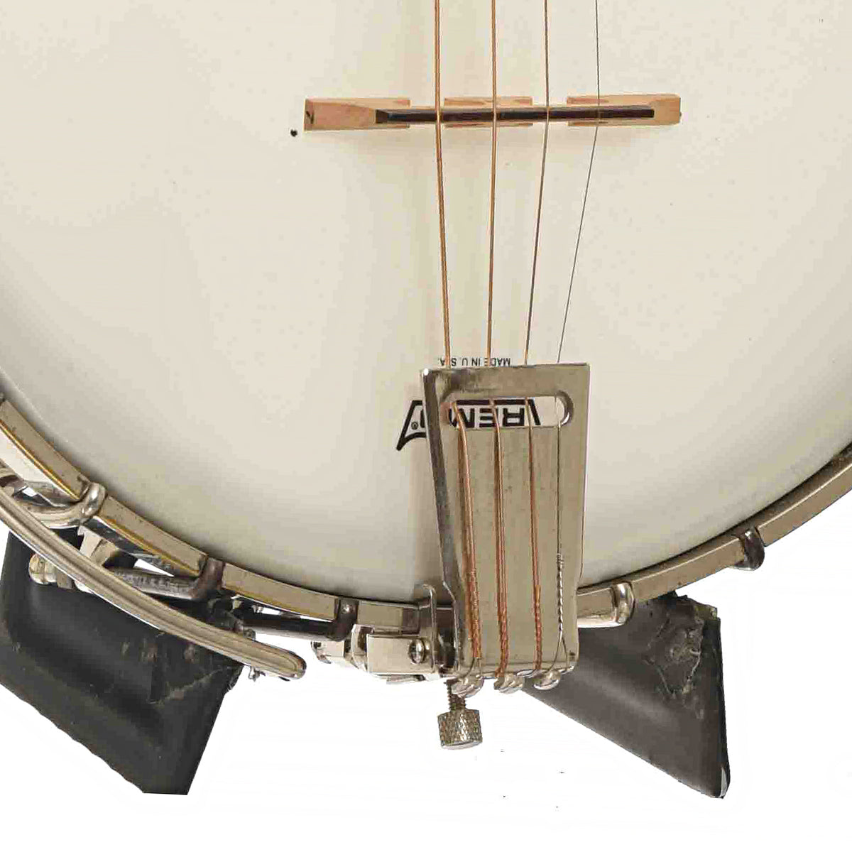 Tailpiece of Vega Whyte Laydie Style R Tenor Banjo