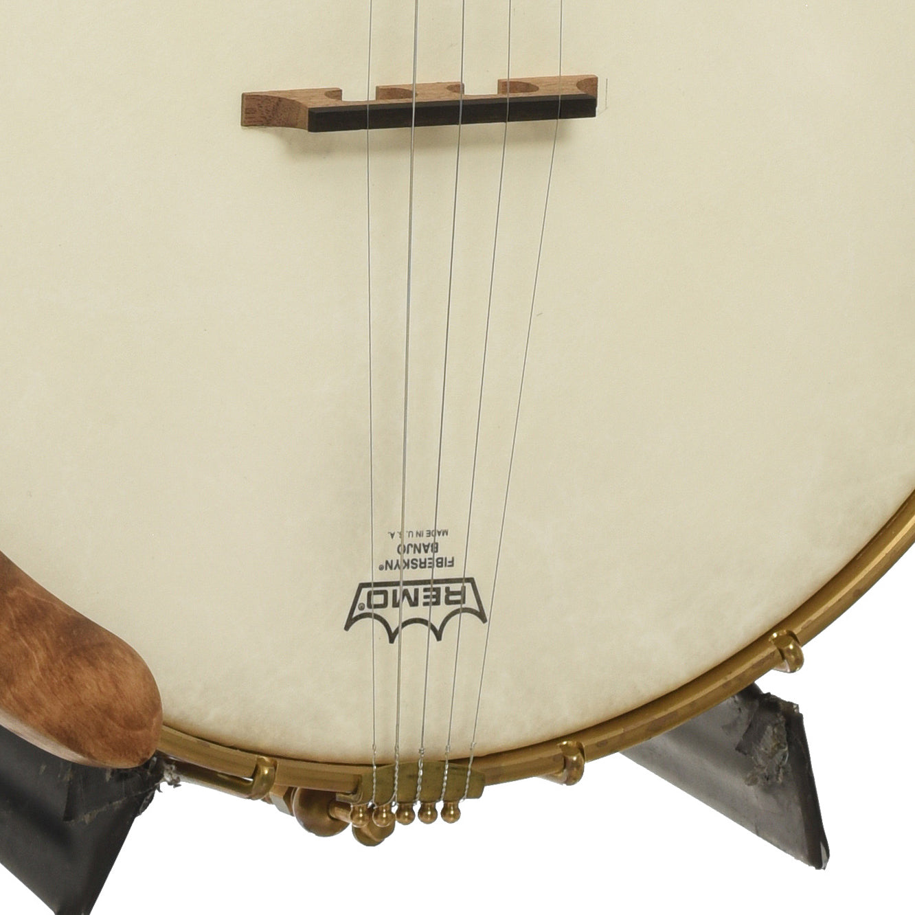 Bridge of Ozark Banjo Co. Maple Whyte Laydie 12" Openback Banjo